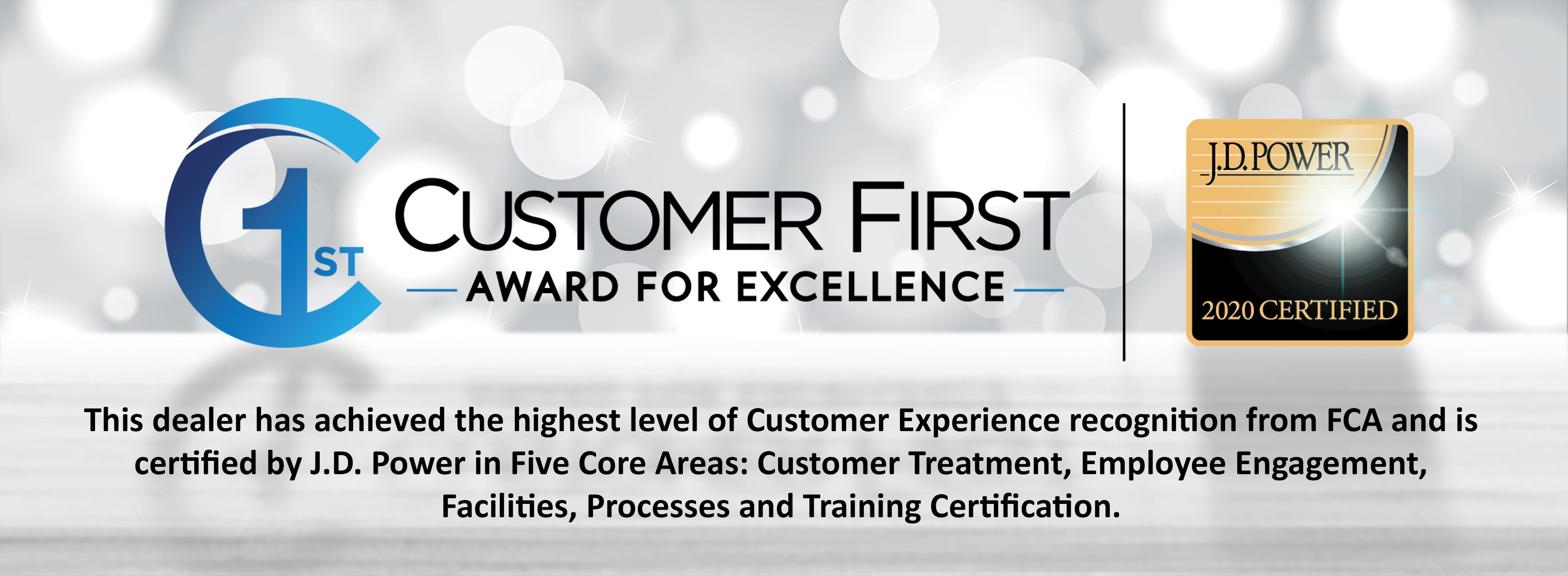 Customer First Award for Excellence for 2019 at Mac Haik CDJR Madison in Madison, MS