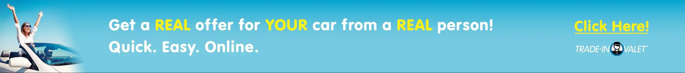 Trade In Valet Offers | See Your Cars Value